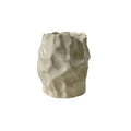 Milk White Ceramic Vase